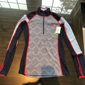 Kari Traa NEW with tags zip pullover M ladies